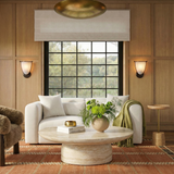 TOV Tarra Cream Chenille Modular Loveseat