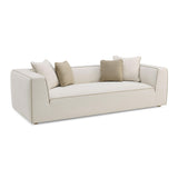 TOV Tristine Cream Linen Sofa