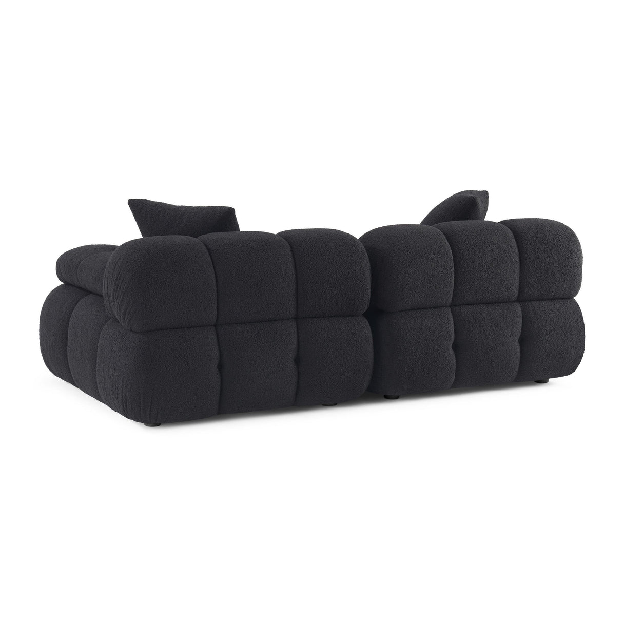 TOV Calliope 79" Performance Vegan Shearling Modular Loveseat