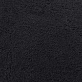 TOV Calliope Black Vegan Shearling Modular Loveseat