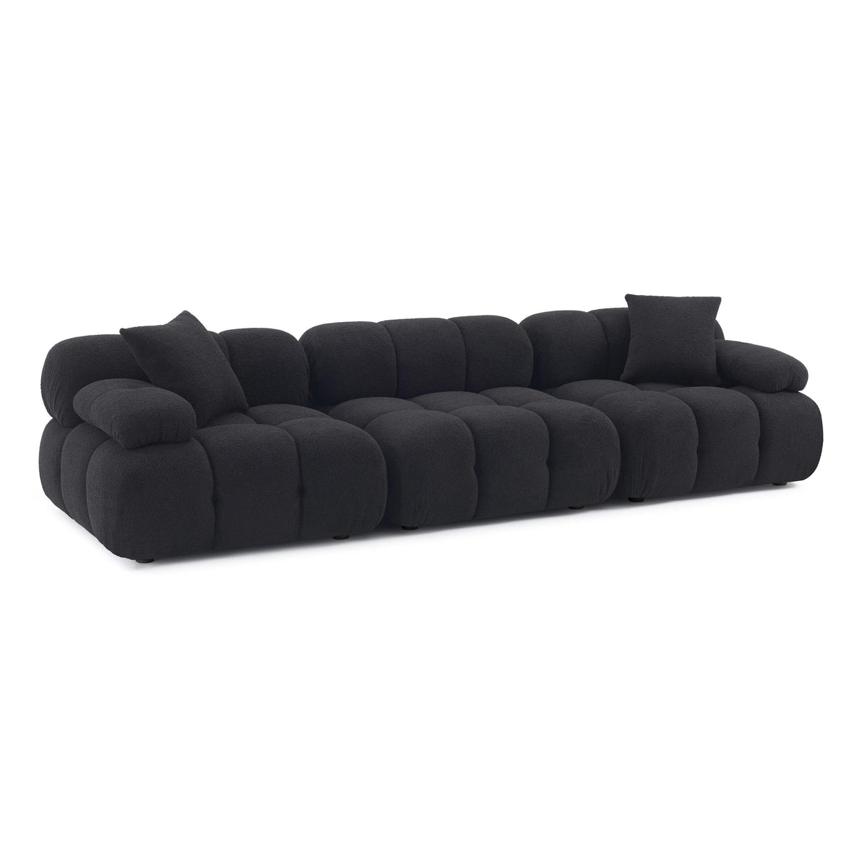 TOV Calliope 118" Performance Vegan Shearling Modular Sofa