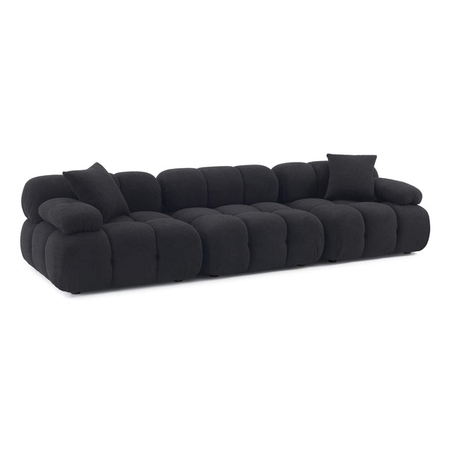 TOV Calliope 118" Performance Vegan Shearling Modular Sofa