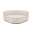 TOV Travie Sand Upcycled Performance Linen Wedge Corner Chair