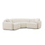 TOV Travie 3-Piece Sand Upcycled Performance Linen Modular L-Sectional