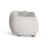 TOV Judy 80" Black and White Woven Performance Fabric Sofa