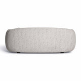 TOV Judy 80" Black and White Woven Performance Fabric Sofa