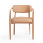 TOV Annika Textured Contract-Grade Fabric Outdoor Dining Arm Chair