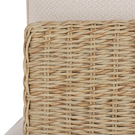 TOV Mora Cream Outdoor Sofa 96"