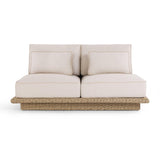 TOV Mora Cream Outdoor Sofa 65"
