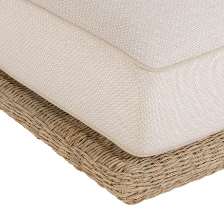 TOV Mora Cream Outdoor Sofa 65"