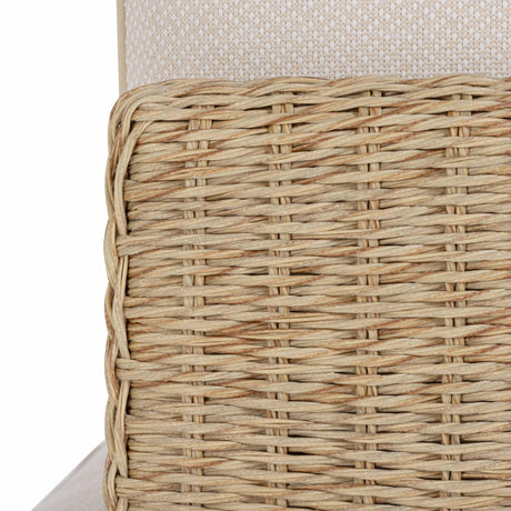 TOV Mora Cream Outdoor Sofa 65"