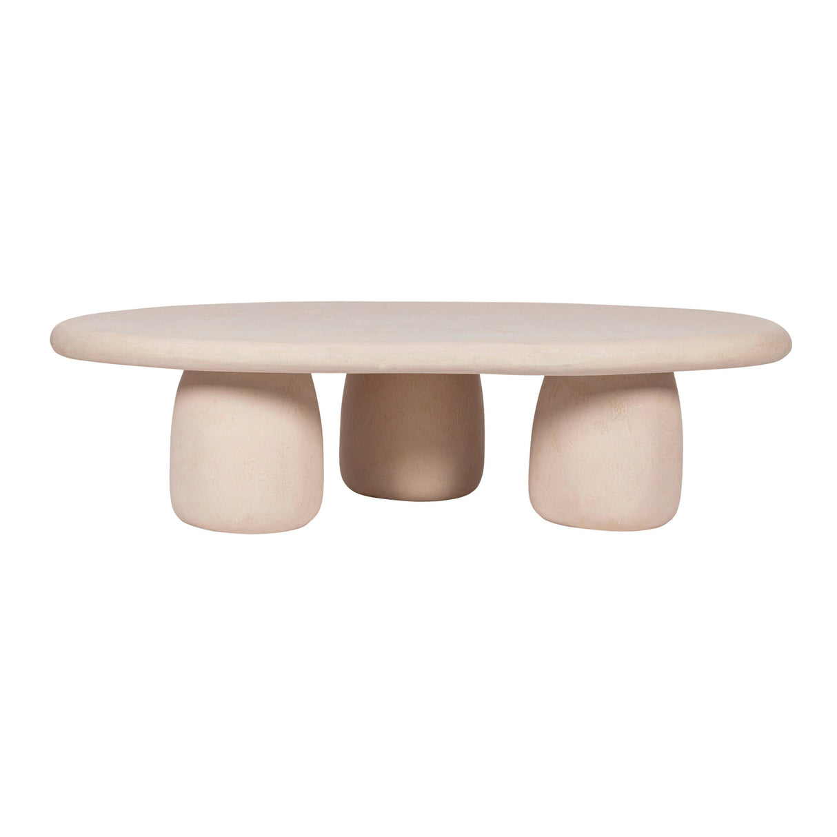 TOV Rahul 59" Cream Coffee Table