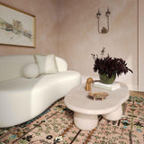 TOV Rahul 59" Cream Coffee Table