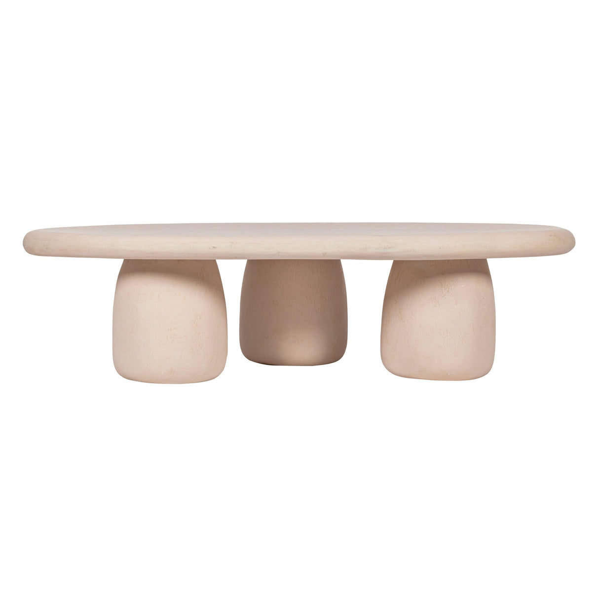 TOV Rahul 59" Cream Coffee Table