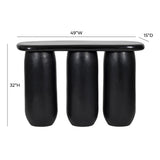 TOV Rahul 49" Textured Console Table
