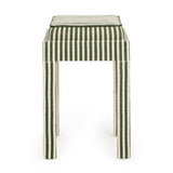 TOV Kora Cotton Jute Contract-Grade Accent Stool