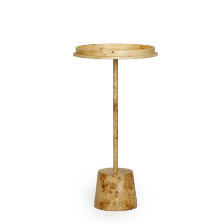 TOV Destin Natural Burl Contract-Grade Side Table