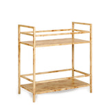 TOV Destin Natural Burl Contract-Grade Bar Cart
