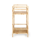 TOV Destin Natural Burl Contract-Grade Bar Cart