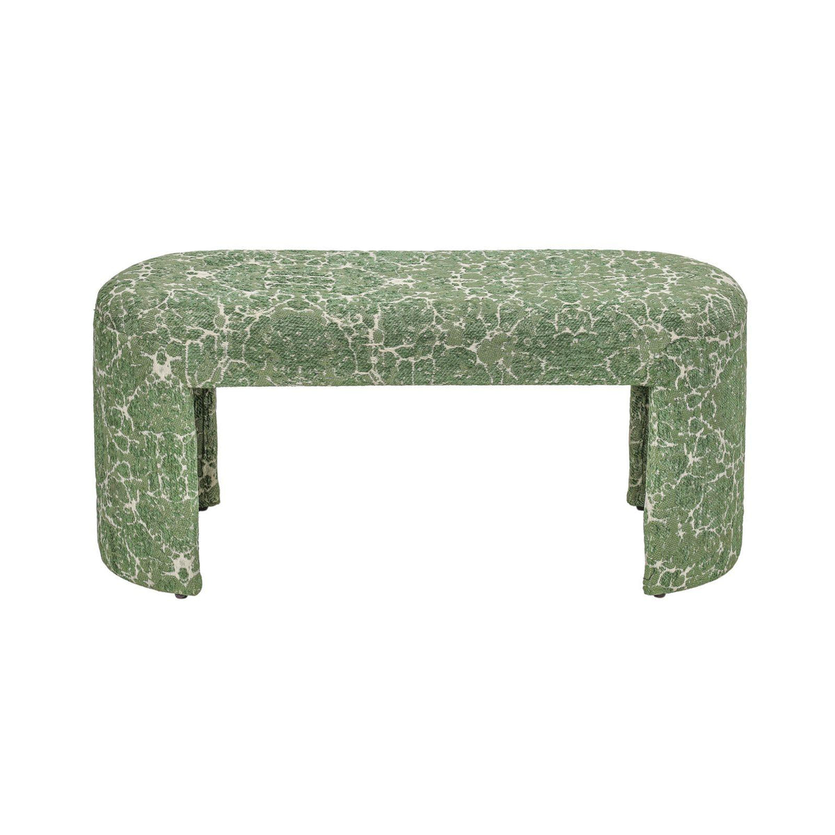 TOV Greenspace Round Upholstered Bench
