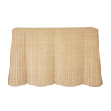 TOV Egan 55" Natural Rattan Console Table