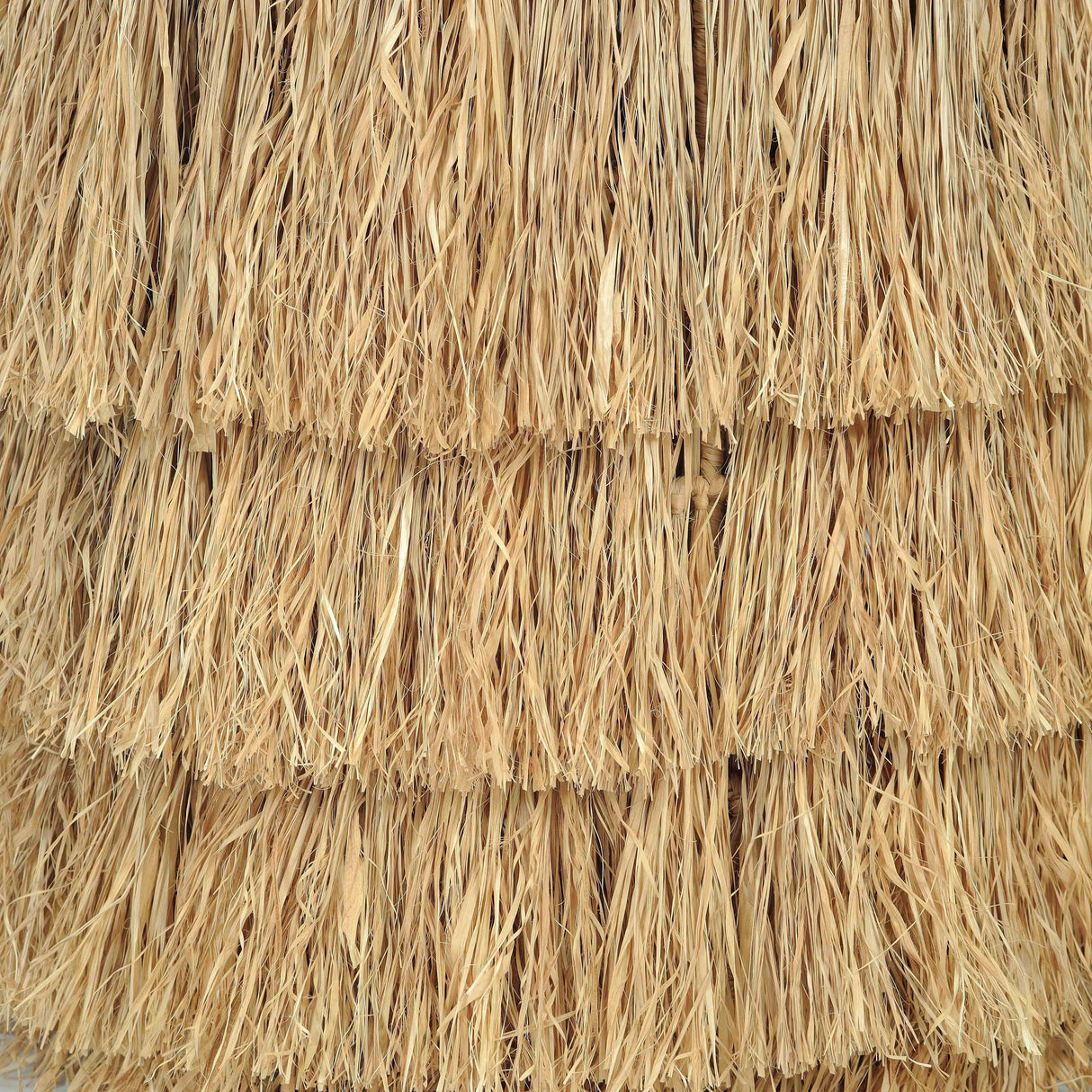 TOV Luau Natural Rattan Round End Table