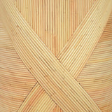 TOV Matea Natural Rattan Cross Side Table