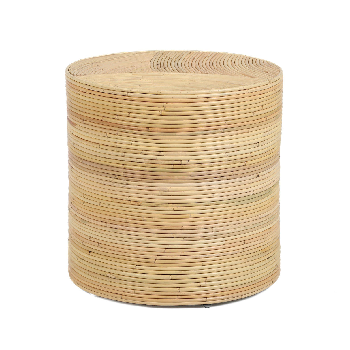TOV Matea Natural Rattan Arch Side Table