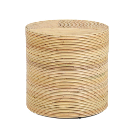 TOV Matea Natural Rattan Arch Side Table