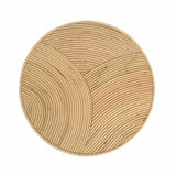 TOV Matea Natural Rattan Arch Side Table