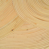 TOV Matea Natural Rattan Arch Side Table