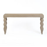 TOV Vicky 68" Natural Woven Seagrass Console Table