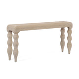 TOV Vicky 68" Natural Woven Seagrass Console Table