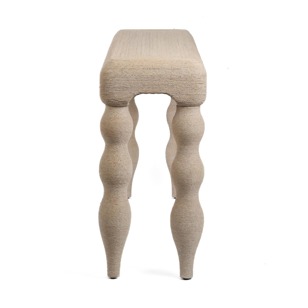 TOV Vicky 68" Natural Woven Seagrass Console Table