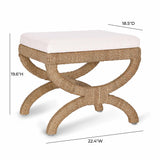 TOV Kappa Natural Seagrass Stool