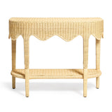 TOV Sally 41" Natural Rattan Console Table