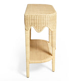 TOV Sally 41" Natural Rattan Console Table
