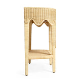 TOV Sally Natural Rattan Console