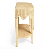 TOV Sally Natural Rattan Console