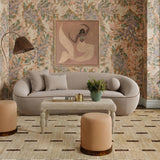 TOV Vicky Natural Woven Seagrass Coffee Table