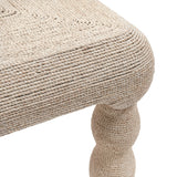 TOV Vicky 49" Natural Woven Seagrass Rectangular Coffee Table