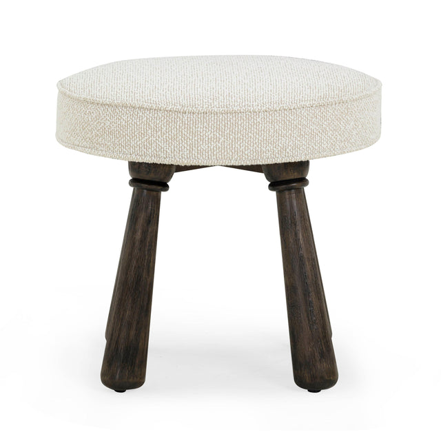 TOV Pookie Performance Boucle Accent Stool