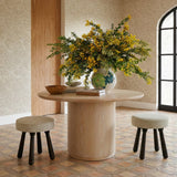 TOV Pookie Performance Boucle Accent Stool