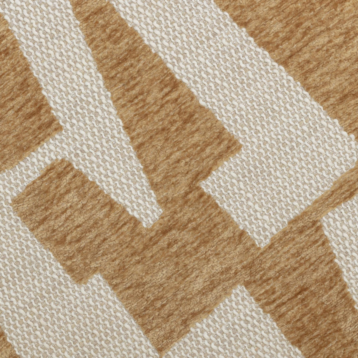 TOV Bisou Curry Jacquard Ottoman