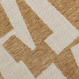 TOV Bisou Curry Jacquard Ottoman