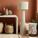 TOV Ceramic Carved Terracotta Indoor/Outdoor Table