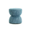 TOV Tomlin Ruched Performance Fabric Game Ottoman