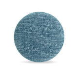 TOV Tomlin Teal Gaming Ruched Ottoman