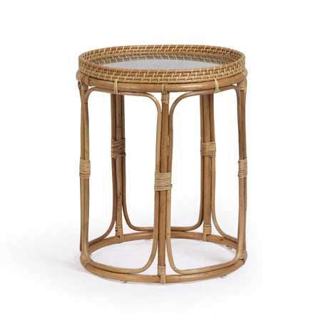 TOV Lindy Rattan Side Table