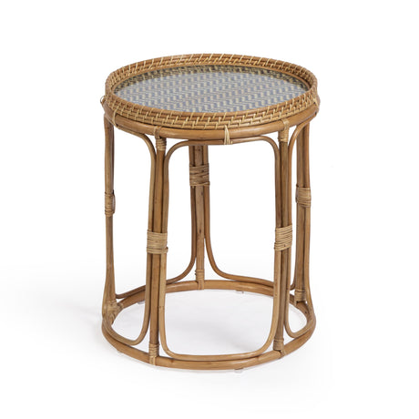 TOV Lindy Rattan Side Table